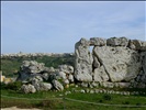 Ġgantija megalithic temple, Gozo, the oldest building in the world